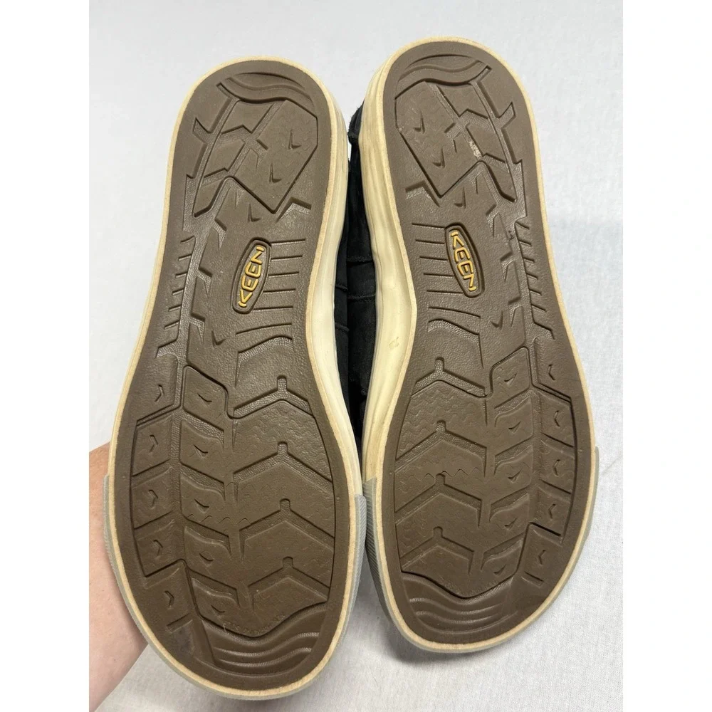 Keen‎ Timmons Chukka Boots Men 8 Black Nubuck Leather Lace Up Casual Shoes